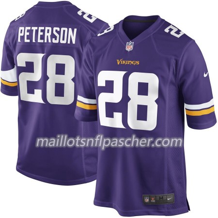 Maillot Minnesota Vikings Adrian Peterson 28 Nike Pourpre - Homme